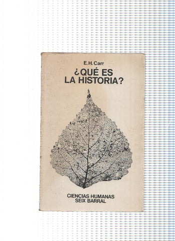 Biblioteca breve 245: Que es la historia
