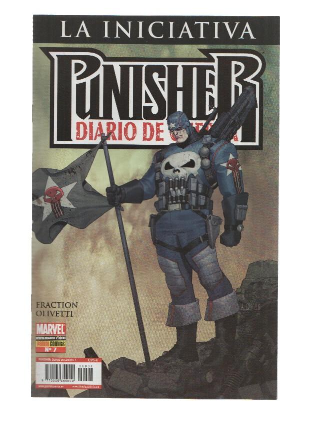 PUNISHER, DIARIO DE GUERRA, Vol.1 Numero 07: Duelo (Panini 2008)