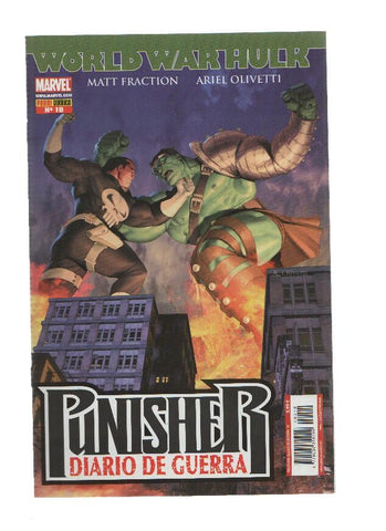 PUNISHER, DIARIO DE GUERRA, Vol.1 Numero 10: World War Frank (Panini 2008)