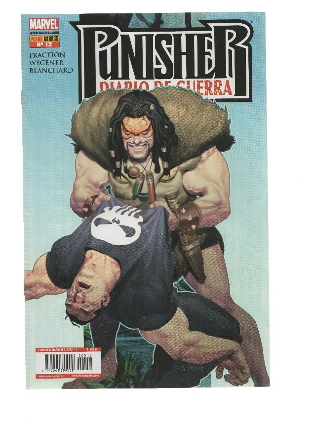 PUNISHER, DIARIO DE GUERRA, Vol.1 Numero 12: Cazador/Presa 02 (Panini 2008)