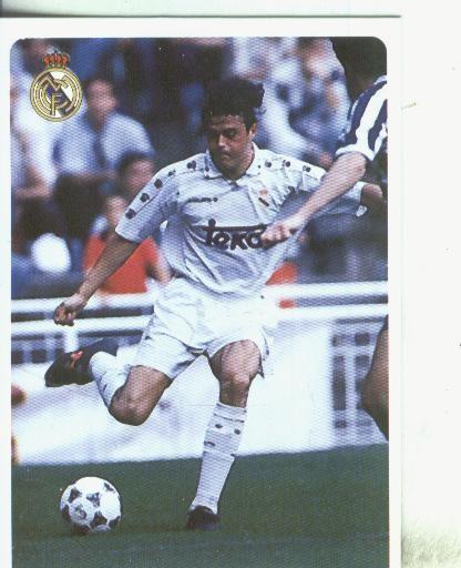 Cromos: Las fichas de la liga 95/96-Madrid: Luis Enrique