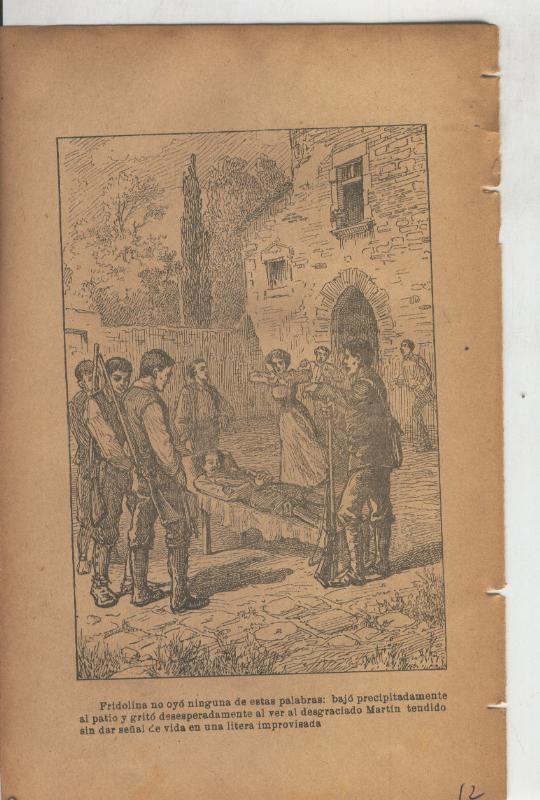 La buena Fridolina lamina numerada 12