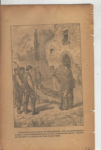 La buena Fridolina lamina numerada 12