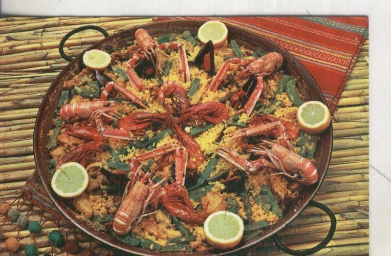 Postal 003799: Valencia: Paella valenciana