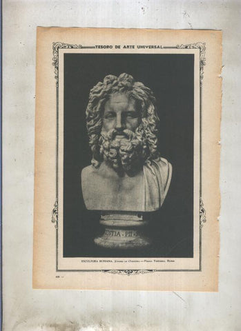 Lamina 099: Jupiter de Otricoli, escultura romana