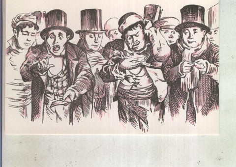 Postal 013578: Loteria primitiva , dibujo de Ortego, 1866
