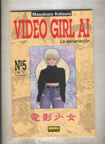 Video Girl Ai numero 05 (numerado 2 en trasera)