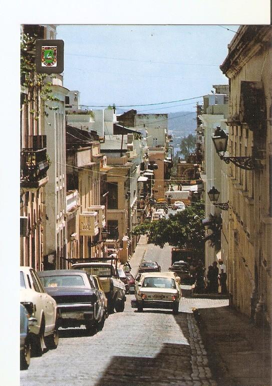 Postal 020574 : La calle del Cristo de la Salud, Puerto rico San Juan