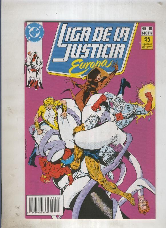 Liga de la Justicia Europa numero 18 