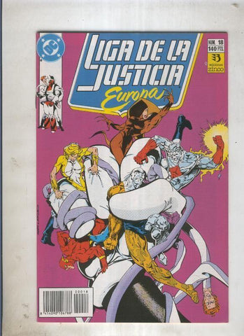 Liga de la Justicia Europa numero 18 
