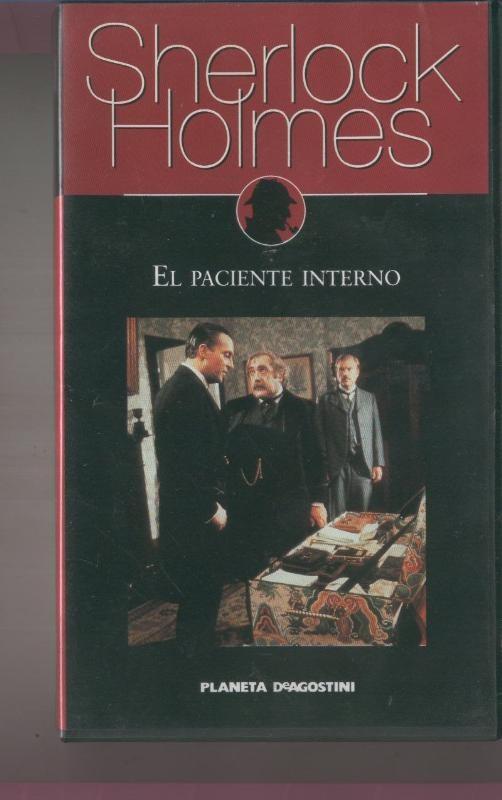 VIDEO VHS: SHERLOCK HOLMES El paciente interno