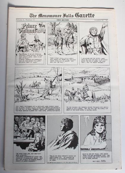 The Menomonee Falls Gazette Vol.02, No.99 - First Section (1973)