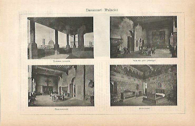 LAMINA ESPASA 2040: Vistas del Palacio Davanzati