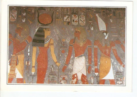 Postal 026442 : Luxor Egypt Valley of the Kings. Tomb of Kings Hormen 18-19 DY