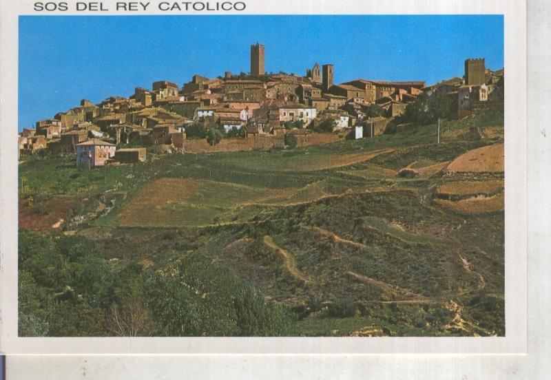 Postal 014238: Vista general de Sos del Rey Catolico, Zaragoza