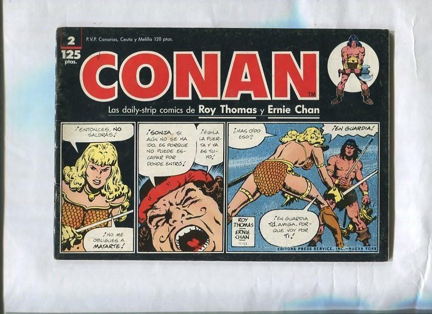 Conan tiras de prensa numero 02 (subrayado en parte credito por 