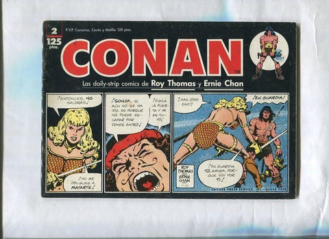 Conan tiras de prensa numero 02 (subrayado en parte credito por 