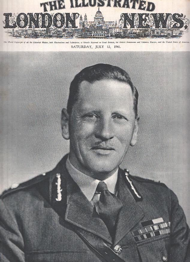 THE ILLUSTRATED LONDON NEWS, July 12 1941: General Sir Claude Auchinleck