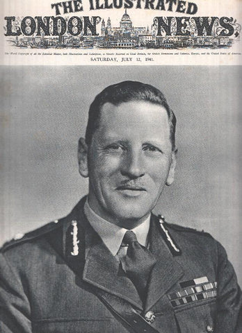 THE ILLUSTRATED LONDON NEWS, July 12 1941: General Sir Claude Auchinleck