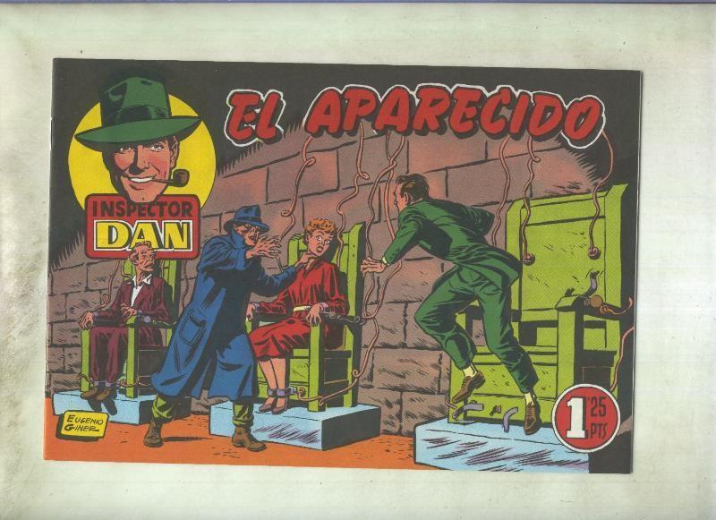 Inspector Dan facsimil numero 20: El aparecido