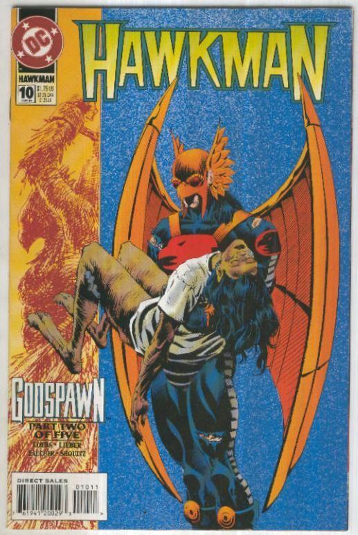 HAWKMAN, Vol.3 No.10: Godspawn 2 (DC 1994)