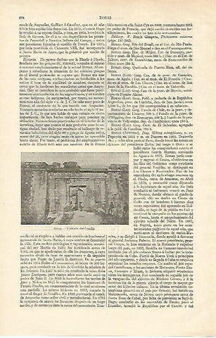 LAMINA ESPASA 16951: Castillo de Roses Girona