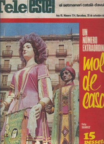 Tele estel el setmanari catala d, avui numero 114 del 20 de setembre de 1968