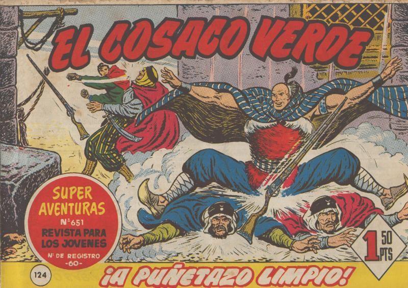 El Cosaco Verde original numero 124: A puñetazo limpio