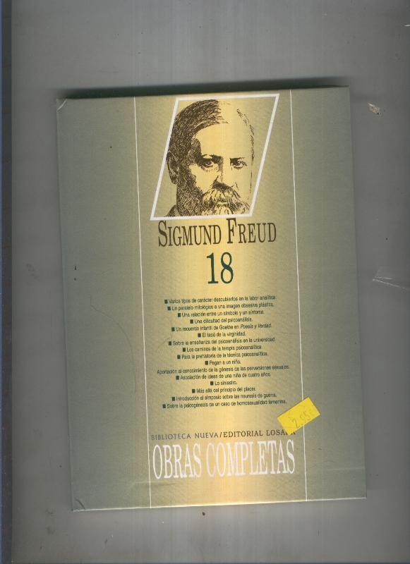 Obras completas de Sigmund Freud numero 18