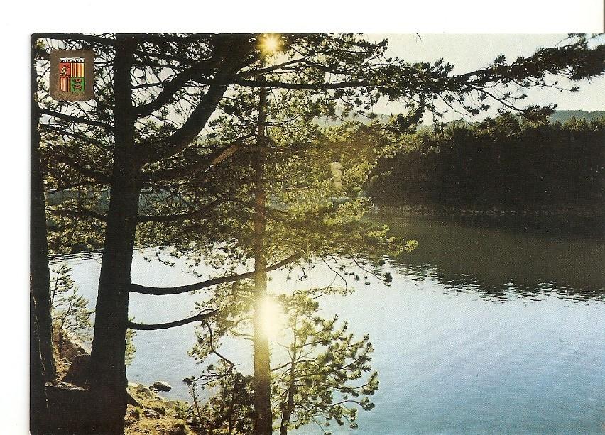 Postal 031702 : Valls dAndorra. Lago de Elgolasters