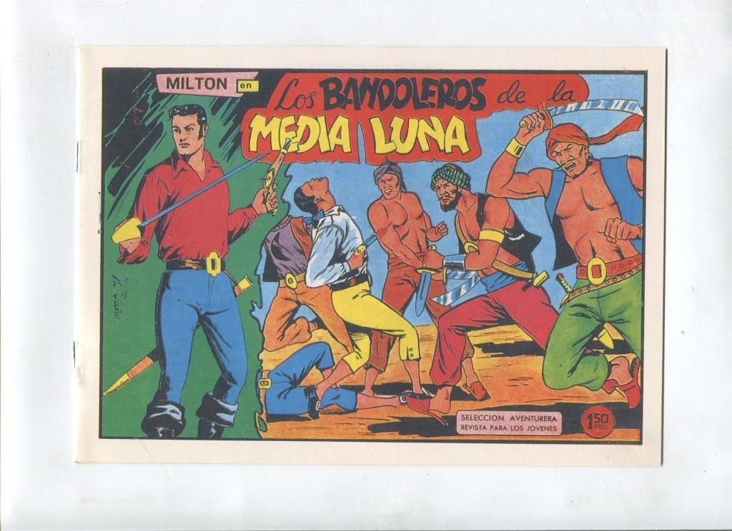 Milton el Corsario , facsimil numero 127: Los bandoleros de la media luna