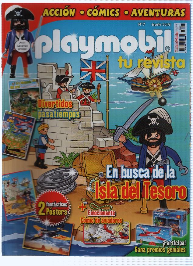 Revista PLAYMOBIL, Numero 07: En Busca de la Isla del Tesoro (Tailor Made Media 2013)