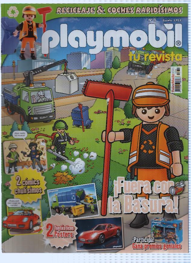 Revista PLAYMOBIL, Numero 11: Fuera con la Basura (Tailor Made Media 2013)