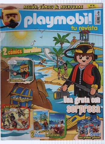 Revista PLAYMOBIL, Numero 12: Una Gruta con Sorpresa (Tailor Made Media 2013)