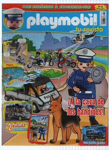 Revista PLAYMOBIL, Numero 13: A la Caza de los Bandidos (Tailor Made Media 2013)