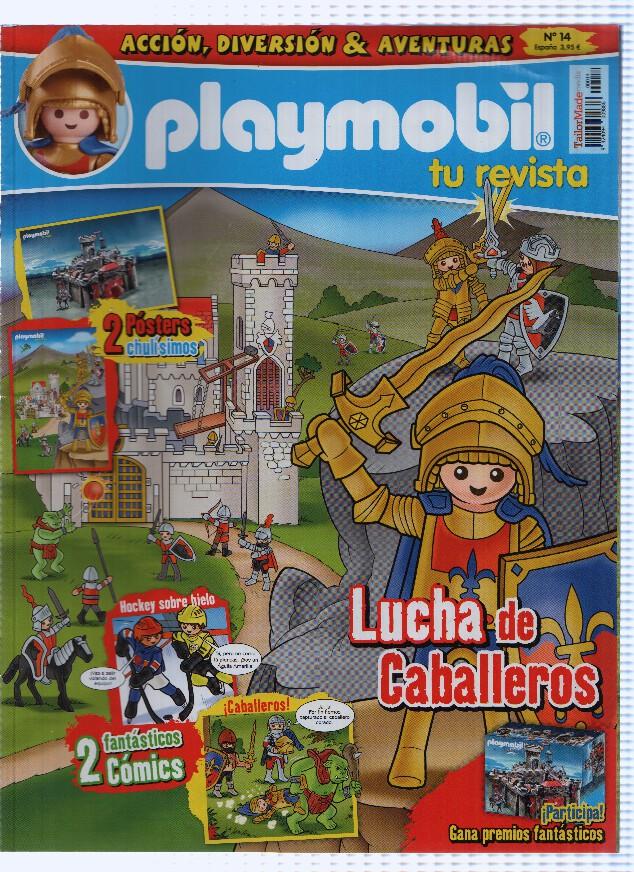 Revista PLAYMOBIL, Numero 14: Lucha de Caballeros (Tailor Made Media 2013)