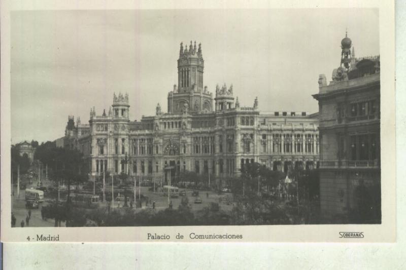 Postal 013312: Palacio de Comunicaciones en Madrid