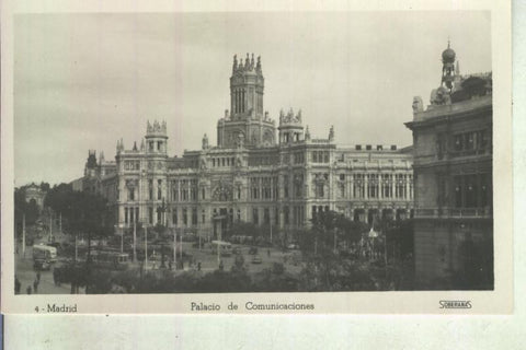 Postal 013312: Palacio de Comunicaciones en Madrid