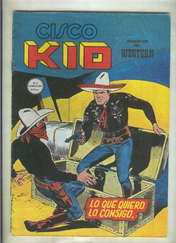 Cisco Kid numero 13 (numerado 2 en trasera)