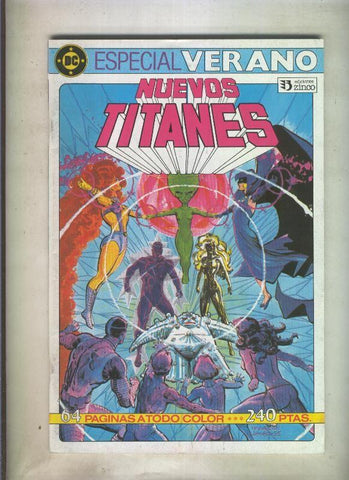 Nuevos Titanes especial verano (numerado 01 en trasera)