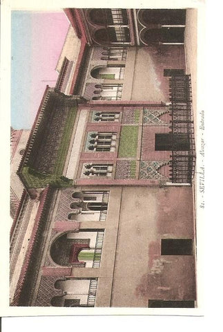 Postal 027452 : Sevilla, Alcazar - Entrada