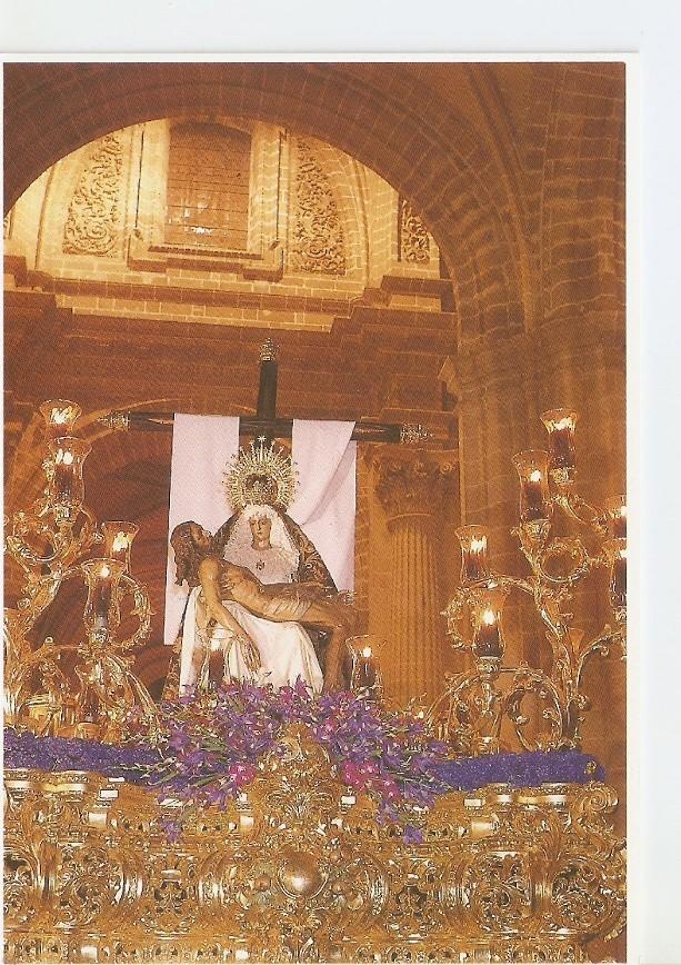 Postal 029952 : Nuestra Señora de las Angustias Semana Santa de Jerez