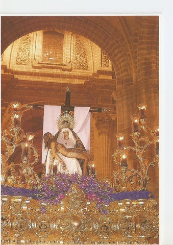 Postal 029952 : Nuestra Señora de las Angustias Semana Santa de Jerez