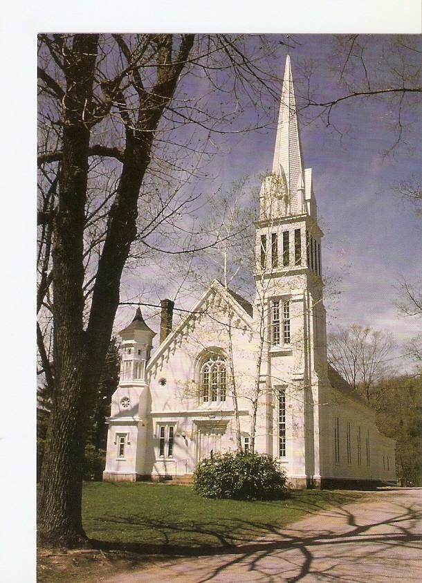 Postal 031715 : The Gfirst Congregational Church of Kent designed by Henry Austin in 1849