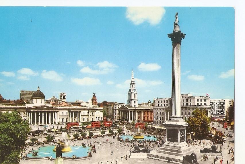 Postal 032729 : Trafalgar Square London