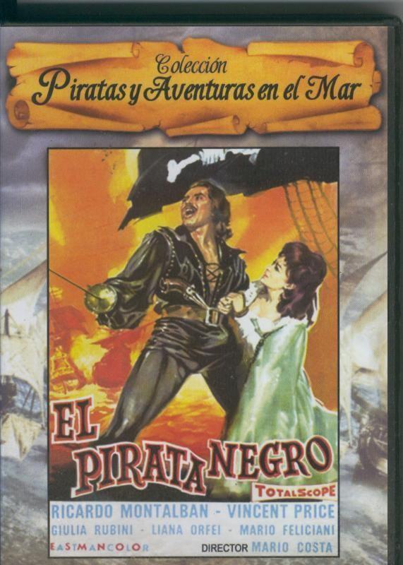DVD: Coleccion Piratas y aventuras en el mar: El pirata negro