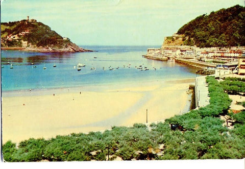 Postal 16330: San Sebastian - Vista de la Bahia