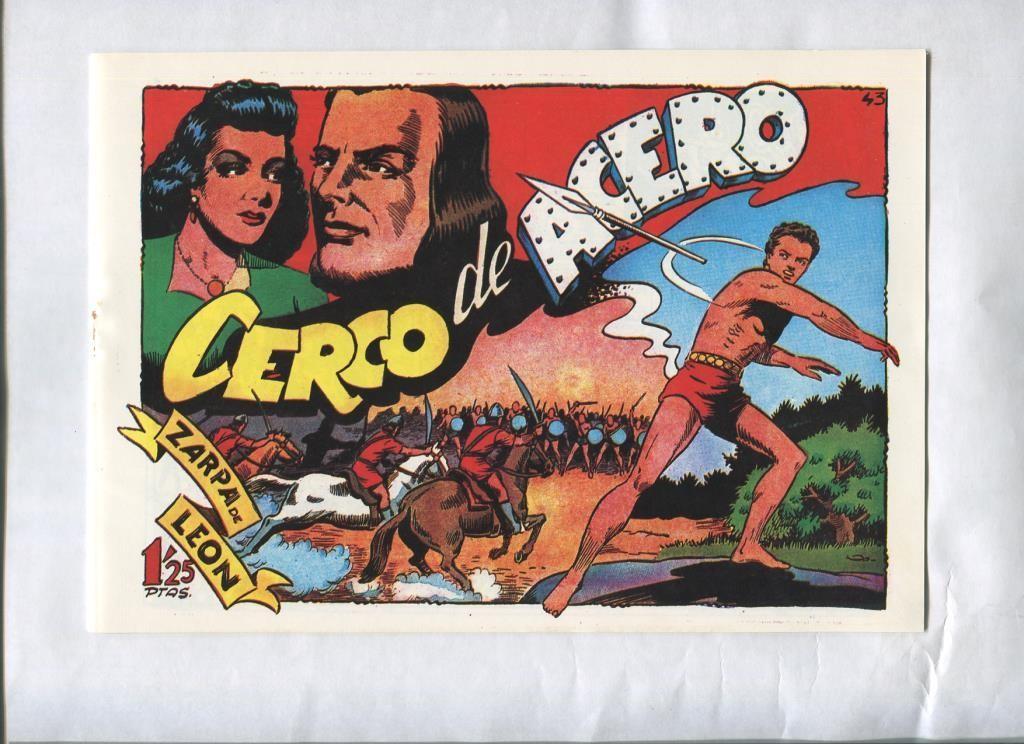 Facsimil: Zarpa de Leon numero 43: Cerco de acero