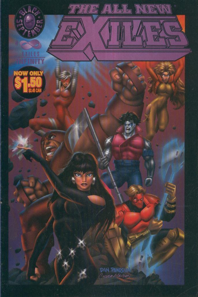THE ALL NEW EXILES - INFINITY, No.01A: Into the Breach  (Malibu Comics)