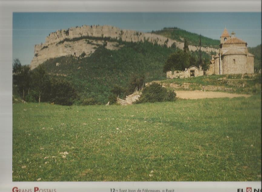 LAMINA 1840:  RUPIT. Sant Joan de Fabregues